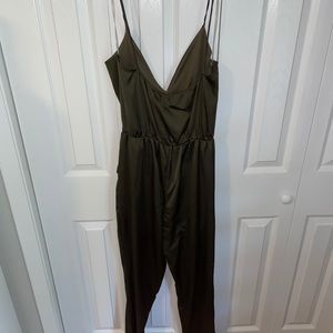 Olive Green Jumpsuit